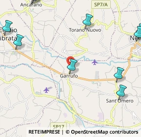 Mappa Via Antonio Gramsci, 64027 Garrufo TE, Italia (3.41818)