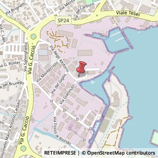 Mappa Via degli Altiforni, 37, 57037 Portoferraio, Livorno (Toscana)