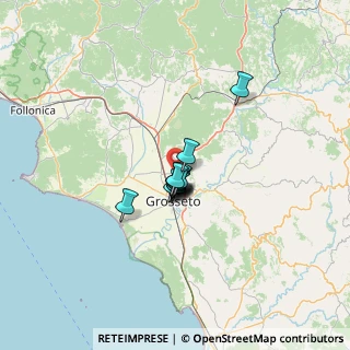 Mappa Via di Brancaleta, 58100 Grosseto GR, Italia (6.8025)