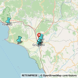 Mappa Via di Brancaleta, 58100 Grosseto GR, Italia (28.83143)