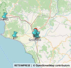 Mappa Via di Brancaleta, 58100 Grosseto GR, Italia (36.23615)