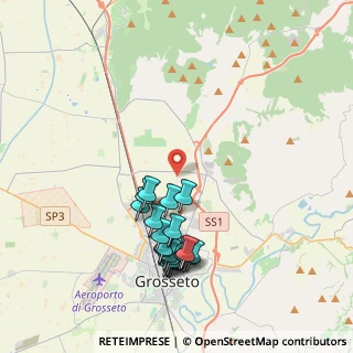 Mappa Via di Brancaleta, 58100 Grosseto GR, Italia (4.154)