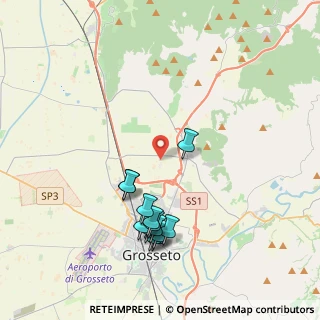 Mappa Via di Brancaleta, 58100 Grosseto GR, Italia (4.22308)
