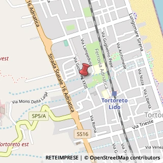 Mappa Via Giovanni XXIII, 41, 64018 Tortoreto, Teramo (Abruzzo)