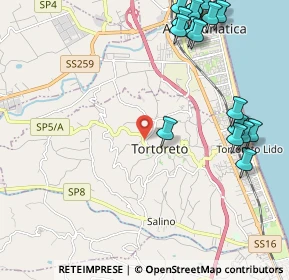 Mappa Via XXIV Maggio, 64018 Tortoreto TE, Italia (2.95632)