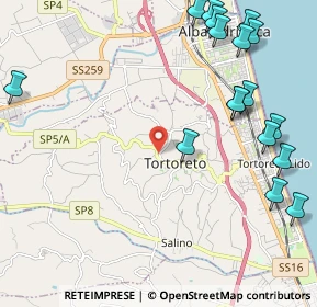 Mappa Via XXIV Maggio, 64018 Tortoreto TE, Italia (2.92176)