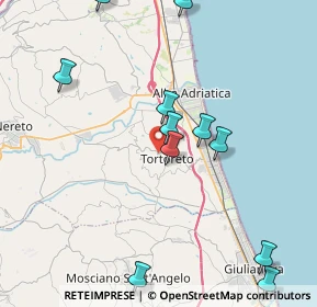 Mappa Via XXIV Maggio, 64018 Tortoreto TE, Italia (4.83455)