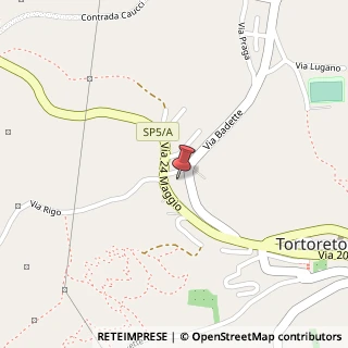 Mappa VIA XXIV MAGGIO, 22, 64018 Tortoreto, Teramo (Abruzzo)