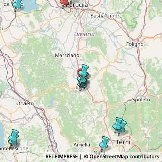 Mappa Zona Pian Di Porto, 06059 Todi PG, Italia (28.12944)