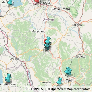 Mappa Frazione Pian di Porto, 06059 Todi PG, Italia (28.07111)