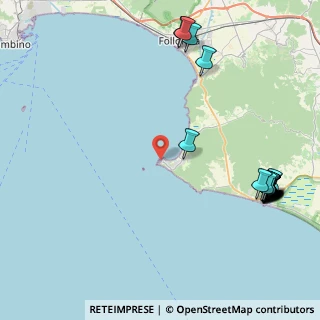 Mappa Il porto di Punta Ala Pontile, 58043 Castiglione della Pescaia GR, Italia (11.9585)