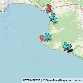 Mappa Il porto di Punta Ala Pontile, 58043 Castiglione della Pescaia GR, Italia (10.3645)