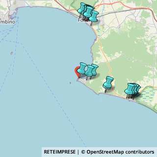 Mappa Il porto di Punta Ala Pontile, 58043 Castiglione della Pescaia GR, Italia (10.66)