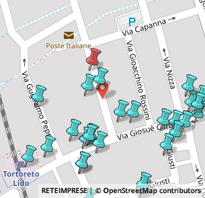 Mappa Via Giosuè Carducci, 64018 Tortoreto Lido TE, Italia (0.08214)