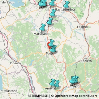Mappa Zona Industriale Bodoglie, 06059 Todi PG, Italia (24.2335)