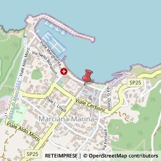Mappa Viale Principe Amedeo, 4, 57033 Marciana Marina, Livorno (Toscana)
