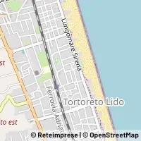 Térkép Tortoreto Lido