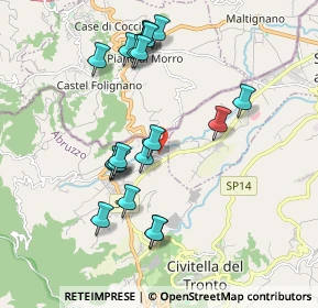 Mappa Sp 2 per s.egidio, 64010 Civitella del Tronto TE, Italia (1.962)