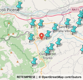 Mappa Sp 2 per s.egidio, 64010 Civitella del Tronto TE, Italia (5.6625)