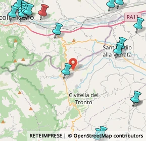 Mappa Sp 2 per s.egidio, 64010 Civitella del Tronto TE, Italia (7.3035)