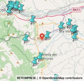 Mappa Sp 2 per s.egidio, 64010 Civitella del Tronto TE, Italia (6.365)