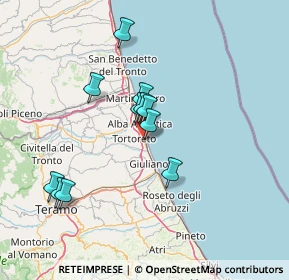 Mappa Via Trento, 64018 Tortoreto Lido TE, Italia (12.79)