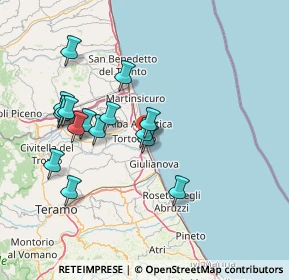Mappa Via Trento, 64018 Tortoreto Lido TE, Italia (14.57375)