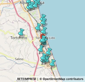 Mappa Via Trento, 64018 Tortoreto Lido TE, Italia (2.009)