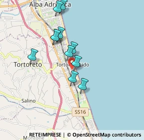 Mappa Via Cimarosa, 64018 Tortoreto Lido TE, Italia (1.60636)