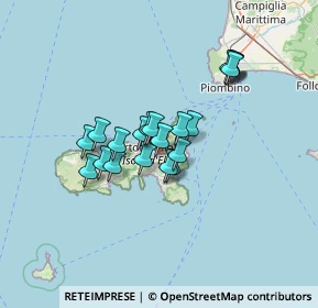 Mappa Località Ottone, 57037 Portoferraio LI, Italia (10.1485)