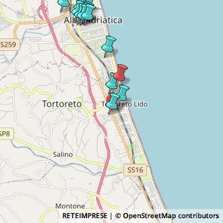 Mappa Via Nazionale Adriatica, 00041 Tortoreto TE, Italia (2.78857)