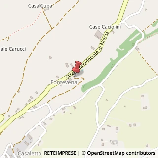 Mappa Località Fontevena, 8, 06046 Norcia, Perugia (Umbria)