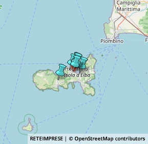 Mappa Via Leone Damiani, 57037 Portoferraio LI, Italia (32.8875)