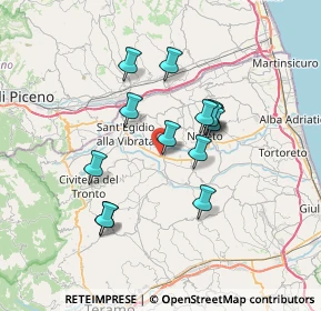 Mappa Piazza Castrum Rufi, 64027 Garrufo TE, Italia (5.99571)