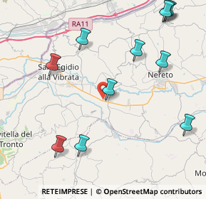 Mappa Piazza Castrum Rufi, 64027 Garrufo TE, Italia (5.34091)