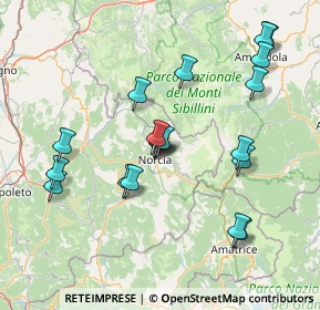 Mappa Località Fontevena, 06046 Norcia PG, Italia (16.03579)
