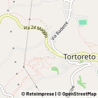 Mapa Tortoreto