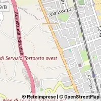 Mapa Tortoreto