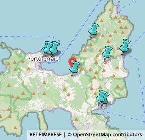 Mappa Spiaggia dell'Ottone, 57037 Portoferraio LI, Italia (3.87545)