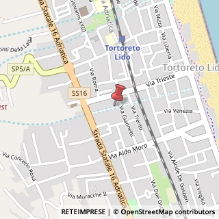 Mappa Via Trieste, 176, 64018 Tortoreto, Teramo (Abruzzo)