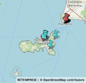 Mappa Lungomare San Giovanni, 57037 Portoferraio LI, Italia (15.9375)