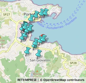 Mappa Lungomare San Giovanni, 57037 Portoferraio LI, Italia (0.876)