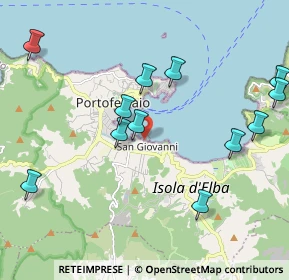 Mappa Lungomare San Giovanni, 57037 Portoferraio LI, Italia (2.34917)