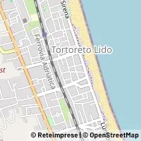 Mapa Tortoreto