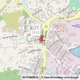 Mappa Via Sghinghetta, 36, 57037 Portoferraio, Livorno (Toscana)