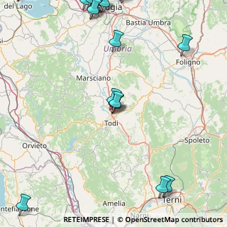 Mappa Ponte Rio, 06059 Todi PG, Italia (27.25529)