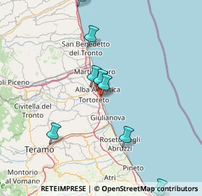 Mappa Via Firenze, 64018 Tortoreto Lido TE, Italia (29.39308)