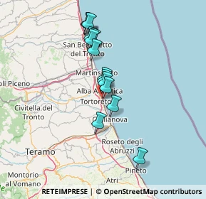 Mappa Via Firenze, 64018 Tortoreto Lido TE, Italia (12.40214)