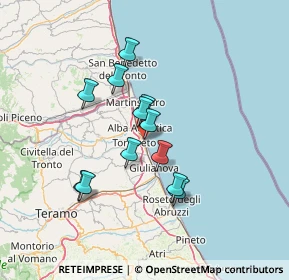 Mappa Via Firenze, 64018 Tortoreto Lido TE, Italia (11.59083)