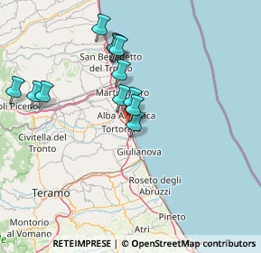 Mappa Via Firenze, 64018 Tortoreto Lido TE, Italia (14.27833)